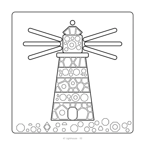 Book page: Lighthouse