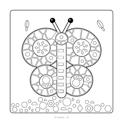 Book page: Butterfly